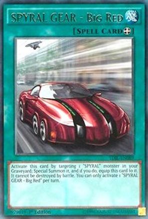 Image of SPYRAL GEAR - Big Red (TDIL-EN089) - The Dark Illusion 1st Edition