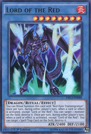 Image of Lord of the Red (DRL3-EN068) - Dragons of Legend: Unleashed 1st Edition