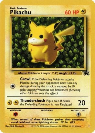 Image of Pikachu (1) 001/53  WoTC Promo - Promo
