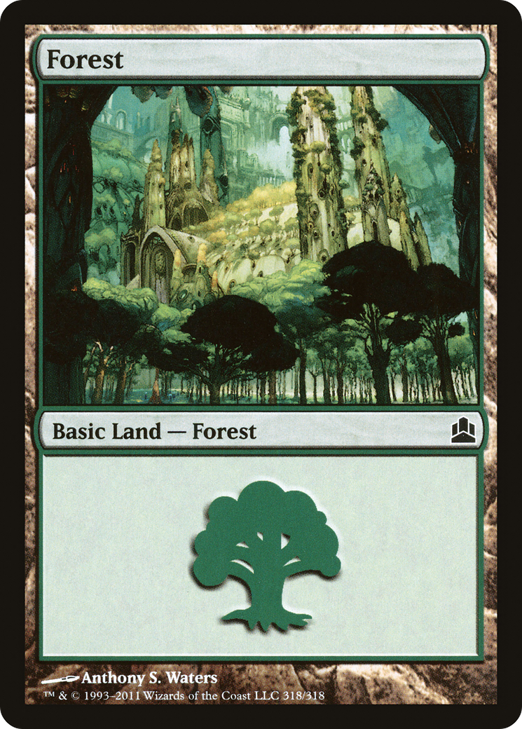 Image of Forest (318) (CMD-318) - Commander 2011