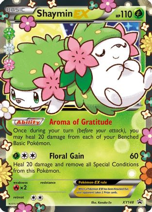 Image of Shaymin EX XY148  - Holofoil XY Promos - Promo