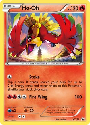 Image of Ho-Oh XY153  - Holofoil XY Promos - Promo