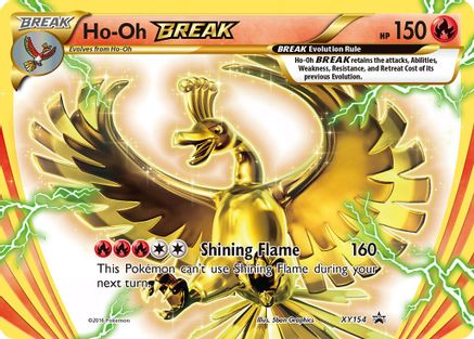 Image of Ho-Oh BREAK XY154  - Holofoil XY Promos - Promo