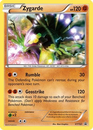 Image of Zygarde XY152  - Holofoil XY Promos - Promo