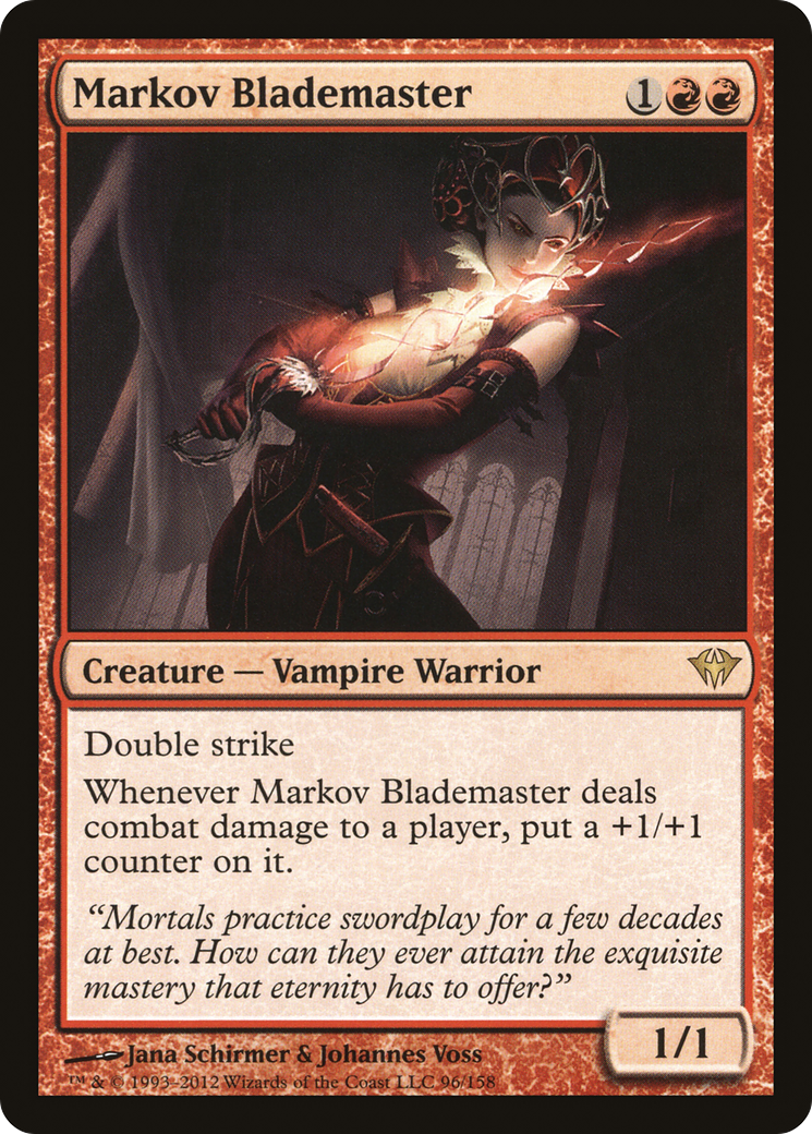 Image of Markov Blademaster (DKA-096) - Dark Ascension