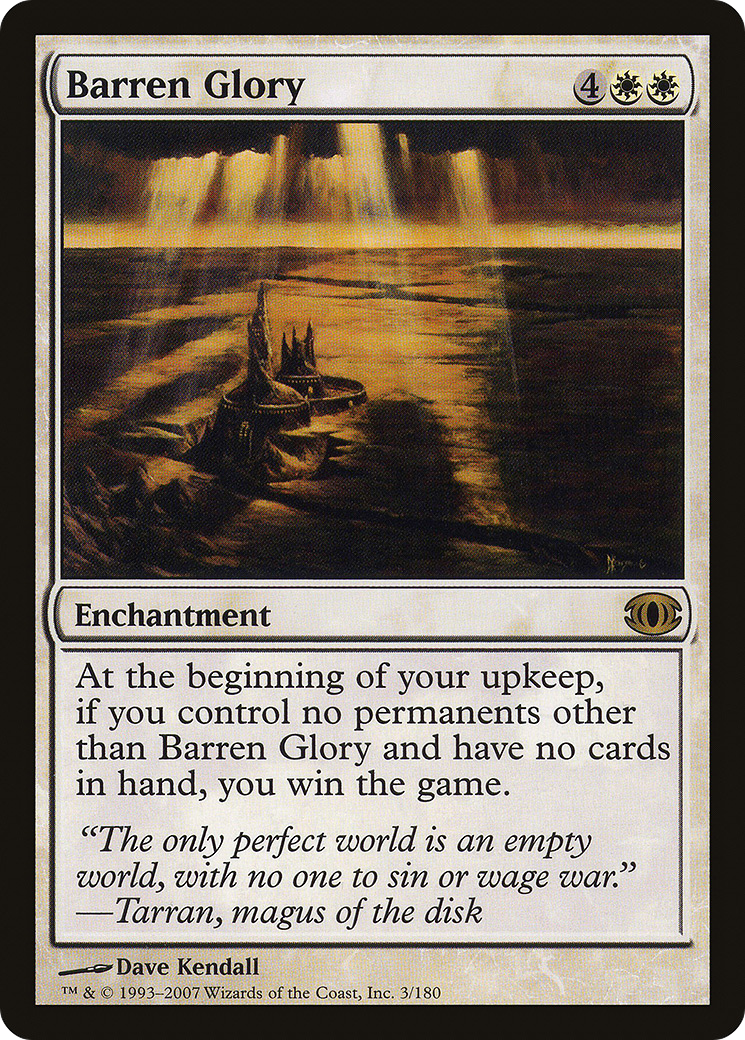 Image of Barren Glory (FUT-003) - Future Sight