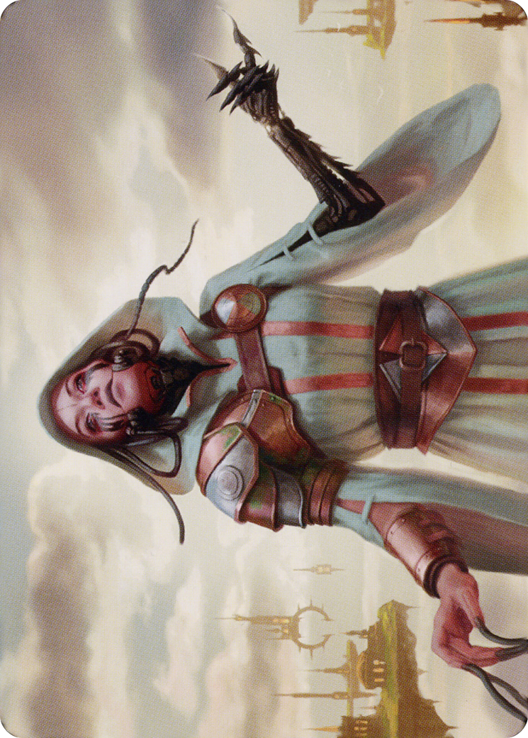 Image of Phyrexian Missionary // Phyrexian Missionary (ADMU-011) - Dominaria United Art Series (Borderless)