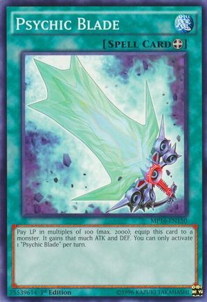 Image of Psychic Blade (MP16-EN150) - 2016 Mega-Tins Mega Pack 1st Edition