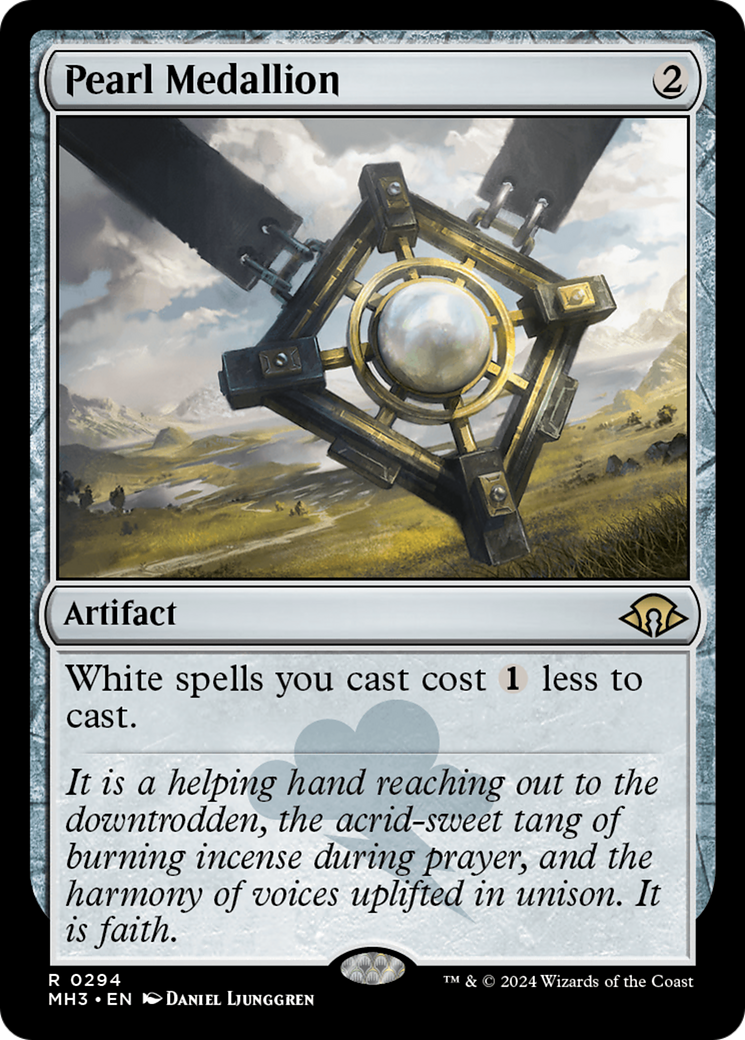 Image of Pearl Medallion (MH3-294) - Modern Horizons 3