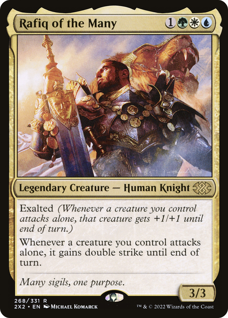 Image of Rafiq of the Many (2X2-268) - Double Masters 2022