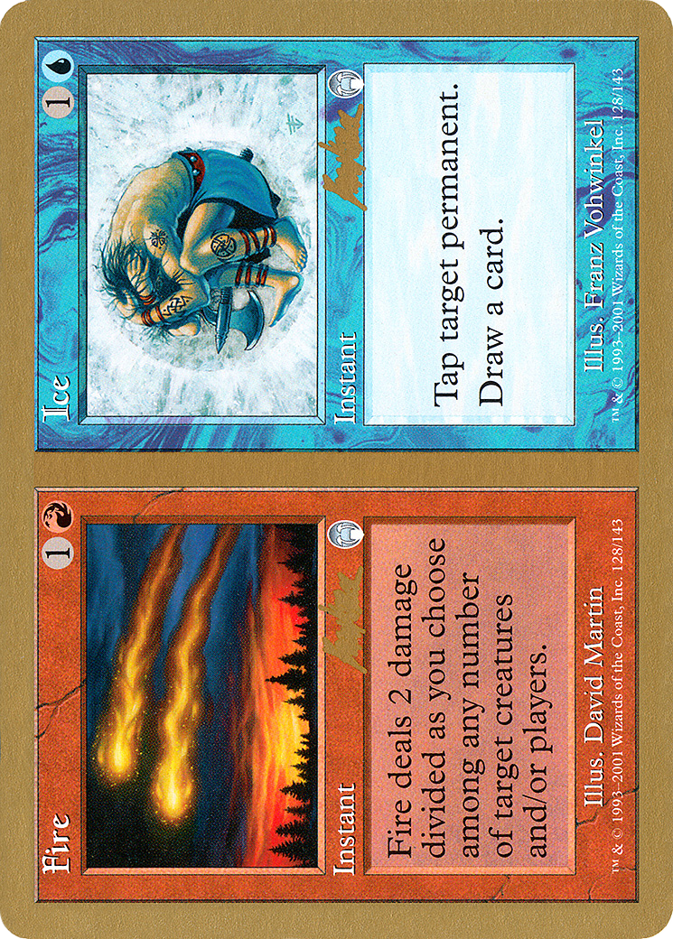 Image of Fire // Ice - 2002 Brian Kibler (APC) (WCD-) - World Championship Decks 2002