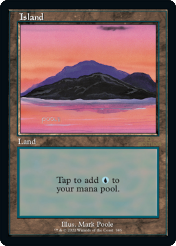 Image of Island (585) (Retro Frame) (30A-585) - 30th Anniversary Edition