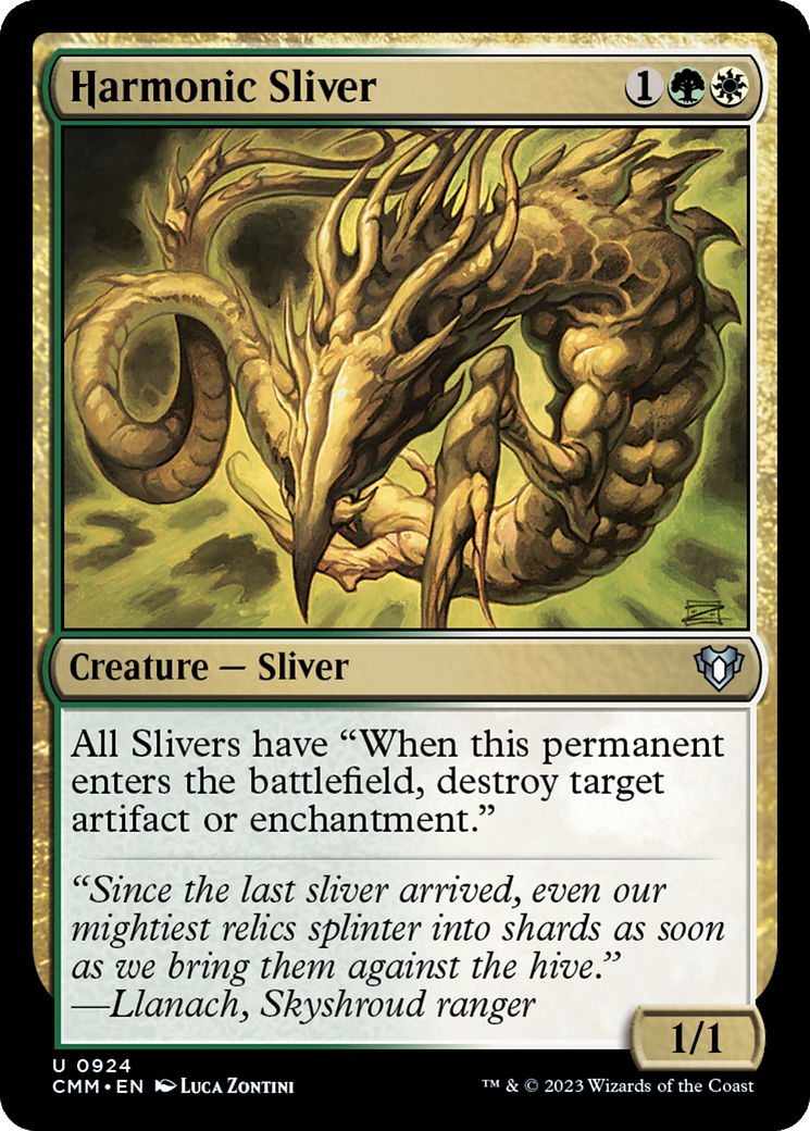 Image of Harmonic Sliver (CMM-924) - Commander Masters