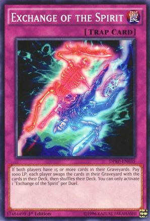 Image of Exchange of the Spirit (DPRP-EN035) - Duelist Pack: Rivals of the Pharaoh 1st Edition