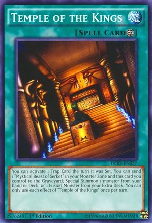 Image of Temple of the Kings (DPRP-EN037) - Duelist Pack: Rivals of the Pharaoh 1st Edition