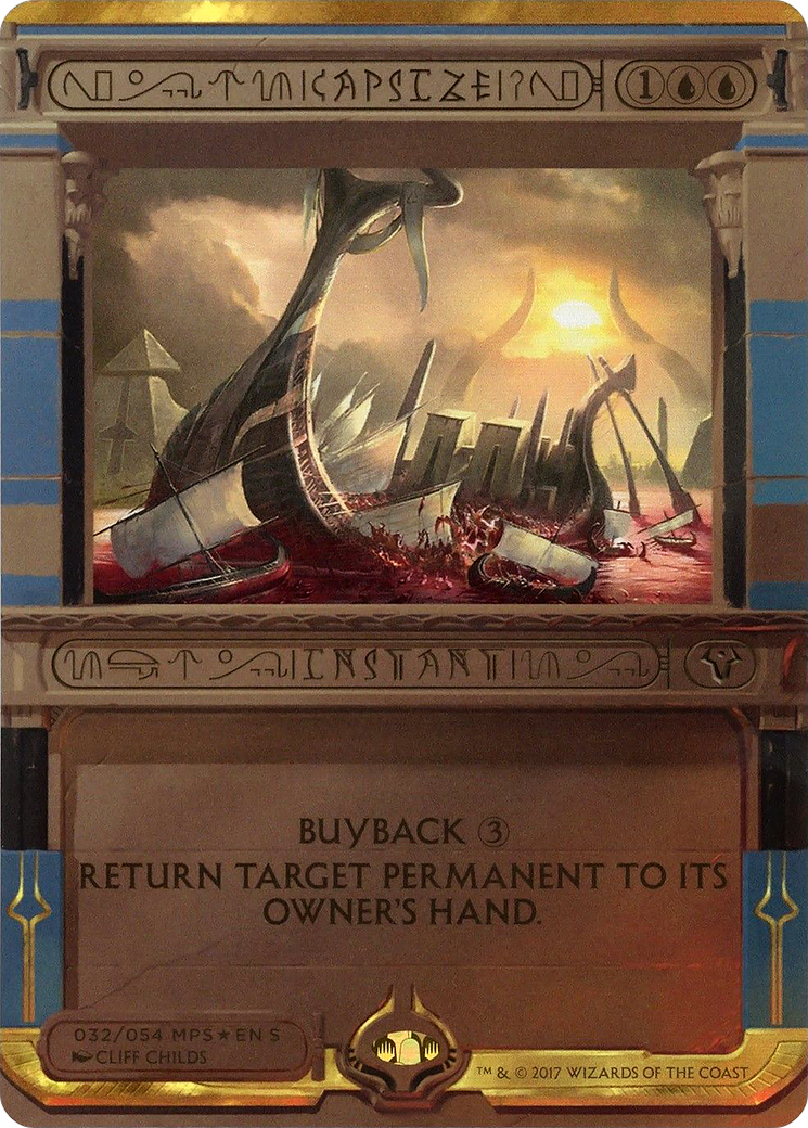 Image of Capsize (MPS2-032) - Amonkhet Invocations (Borderless) Foil