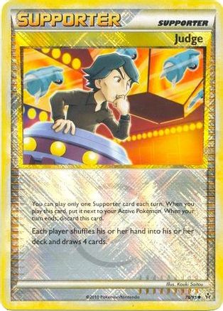 Image of Judge 078/95  - Reverse Holofoil League & Championship Cards - Promo