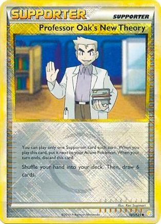 Image of Professor Oak's New Theory 101/123  - Reverse Holofoil League & Championship Cards - Promo