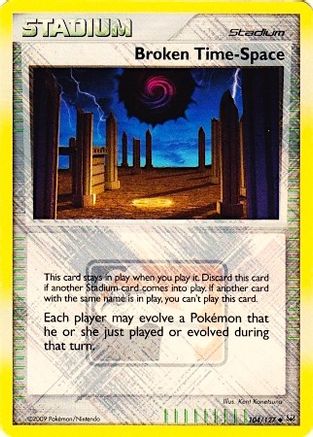 Image of Broken Time 104/127  - Reverse Holofoil League & Championship Cards - Promo