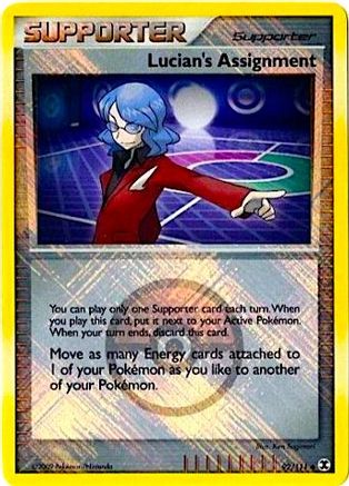 Image of Lucian's Assignment 092/111  - Reverse Holofoil League & Championship Cards - Promo