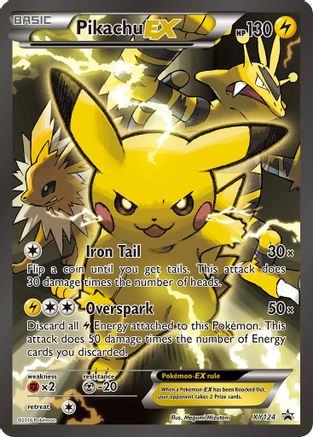 Image of Pikachu EX XY124  - Holofoil XY Promos - Promo