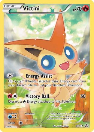 Image of Victini XY117  - Holofoil XY Promos - Promo