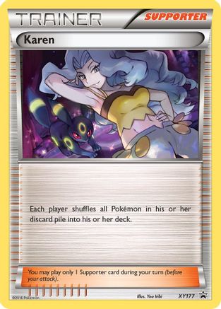 Image of Karen XY177  XY Promos - Promo