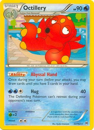 Image of Octillery 033/162  Deck Exclusives - Rare