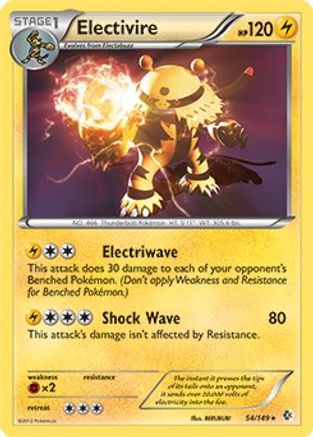 Image of Electivire 054/149  Deck Exclusives - Rare