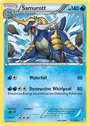 Image of Samurott 041/149  Deck Exclusives - Rare