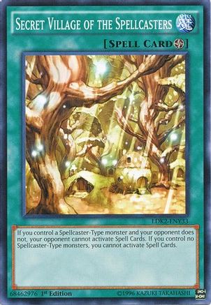 Image of Secret Village of the Spellcasters (LDK2-ENY33) - Legendary Decks II 1st Edition
