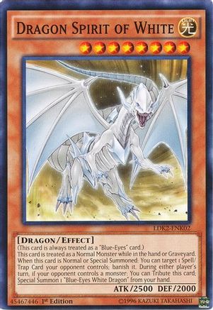 Image of Dragon Spirit of White (LDK2-ENK02) - Legendary Decks II Unlimited