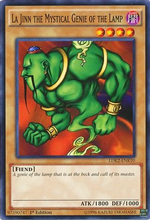 Image of La Jinn the Mystical Genie of the Lamp (LDK2-ENK10) - Legendary Decks II Unlimited