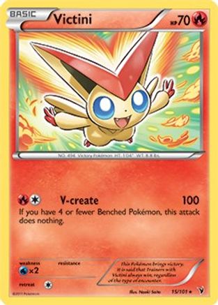 Image of Victini 015/101  Deck Exclusives - Rare