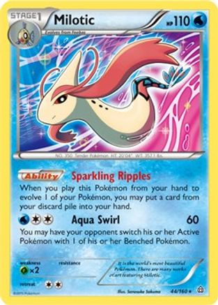 Image of Milotic 044/160  Deck Exclusives - Rare