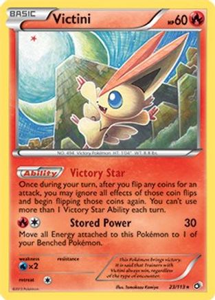 Image of Victini 023/113  Deck Exclusives - Rare