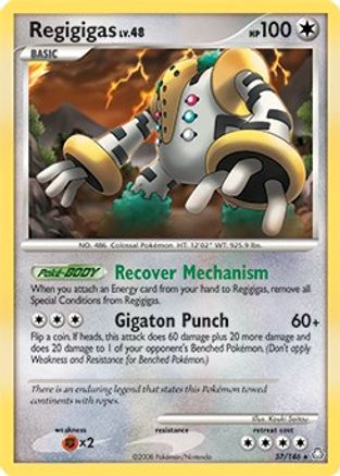 Image of Regigigas 037/146  - Holofoil Deck Exclusives - Holo Rare
