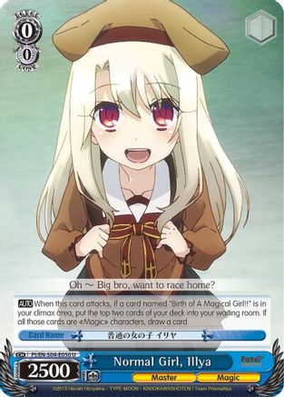 Image of Normal Girl, Illya (PI/EN-S04-E050 U) - Fate/kaleid liner PRISMA ILLYA DX