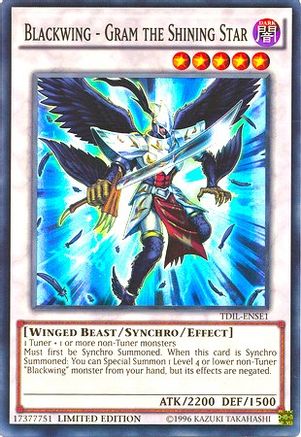 Image of Blackwing - Gram the Shining Star (TDIL-ENSE1) - The Dark Illusion Limited