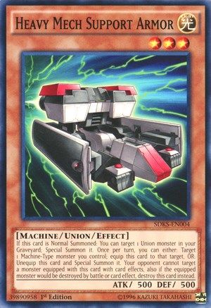 Image of Heavy Mech Support Armor (SDKS-EN004) - Structure Deck: Seto Kaiba 1st Edition