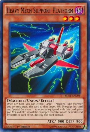 Image of Heavy Mech Support Platform (SDKS-EN008) - Structure Deck: Seto Kaiba 1st Edition