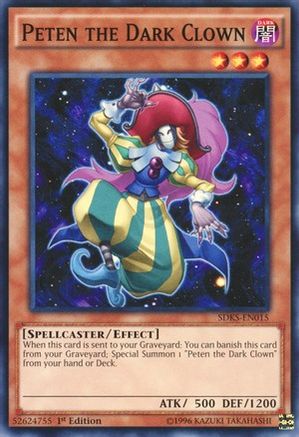 Image of Peten the Dark Clown (SDKS-EN015) - Structure Deck: Seto Kaiba Unlimited
