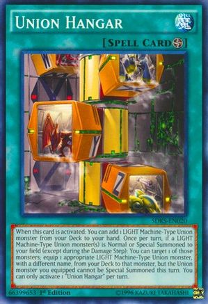 Image of Union Hangar (SDKS-EN020) - Structure Deck: Seto Kaiba 1st Edition