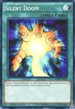 Image of Silent Doom (SDKS-EN024) - Structure Deck: Seto Kaiba Unlimited