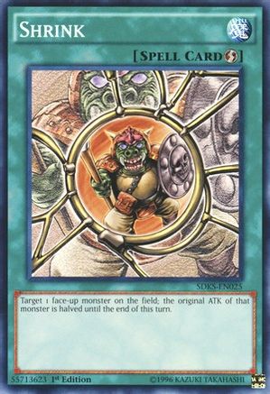 Image of Shrink (SDKS-EN025) - Structure Deck: Seto Kaiba 1st Edition