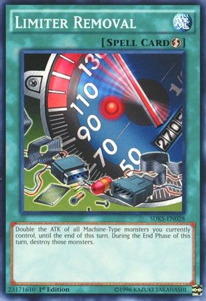 Image of Limiter Removal (SDKS-EN028) - Structure Deck: Seto Kaiba 1st Edition