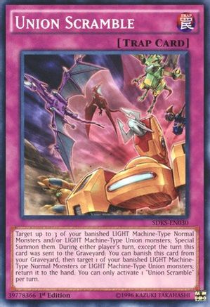 Image of Union Scramble (SDKS-EN030) - Structure Deck: Seto Kaiba Unlimited