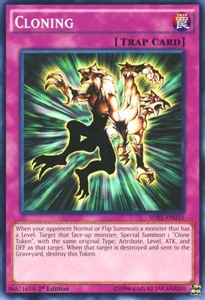 Image of Cloning (SDKS-EN035) - Structure Deck: Seto Kaiba Unlimited