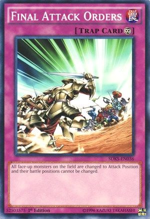 Image of Final Attack Orders (SDKS-EN036) - Structure Deck: Seto Kaiba Unlimited