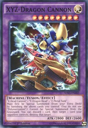 Image of XYZ-Dragon Cannon (SDKS-EN042) - Structure Deck: Seto Kaiba Unlimited